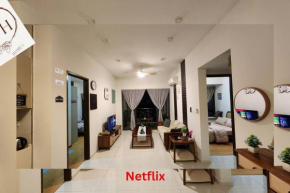 Novi Villa at Danga Bay, JB City Centre, 2BR, 6 pax, WiFi